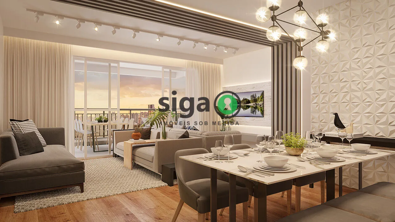 Imagem Apartamento 91m² · 3 Dorms (1 Suíte) · 2 Vagas no coração da Vila Andrade