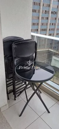 Imagem Flat disponível para venda no Condomínio Downtown Luz, com 22m², 1 dormitório e 1 vaga