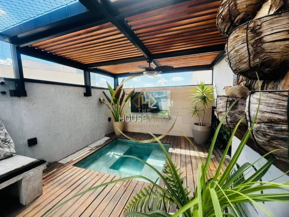 Imagem Cobertura Duplex 4 dormitórios ( 2 suítes), 230m2, Colinas.
