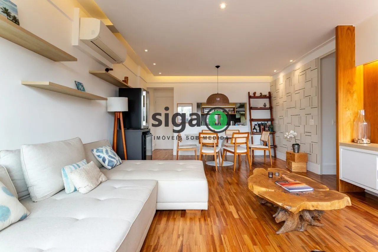 Foto do imóvel Apartamento mobiliado com 2 quartos e 2 vagas à venda na Vila Nova Conceição