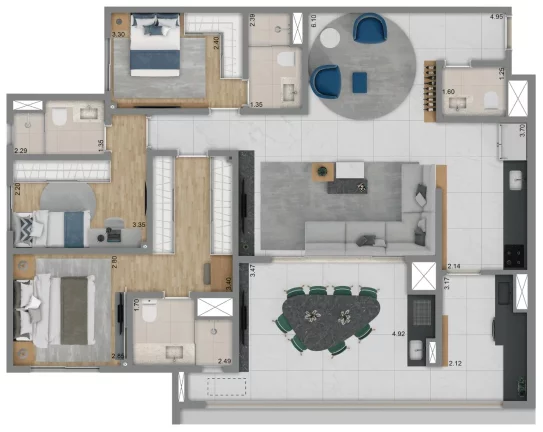 Imagem LIVING GRAND FREGUESIA DO Ó - CYRELA - Apto 71m², ideal para quem busca qualidade de vida!!