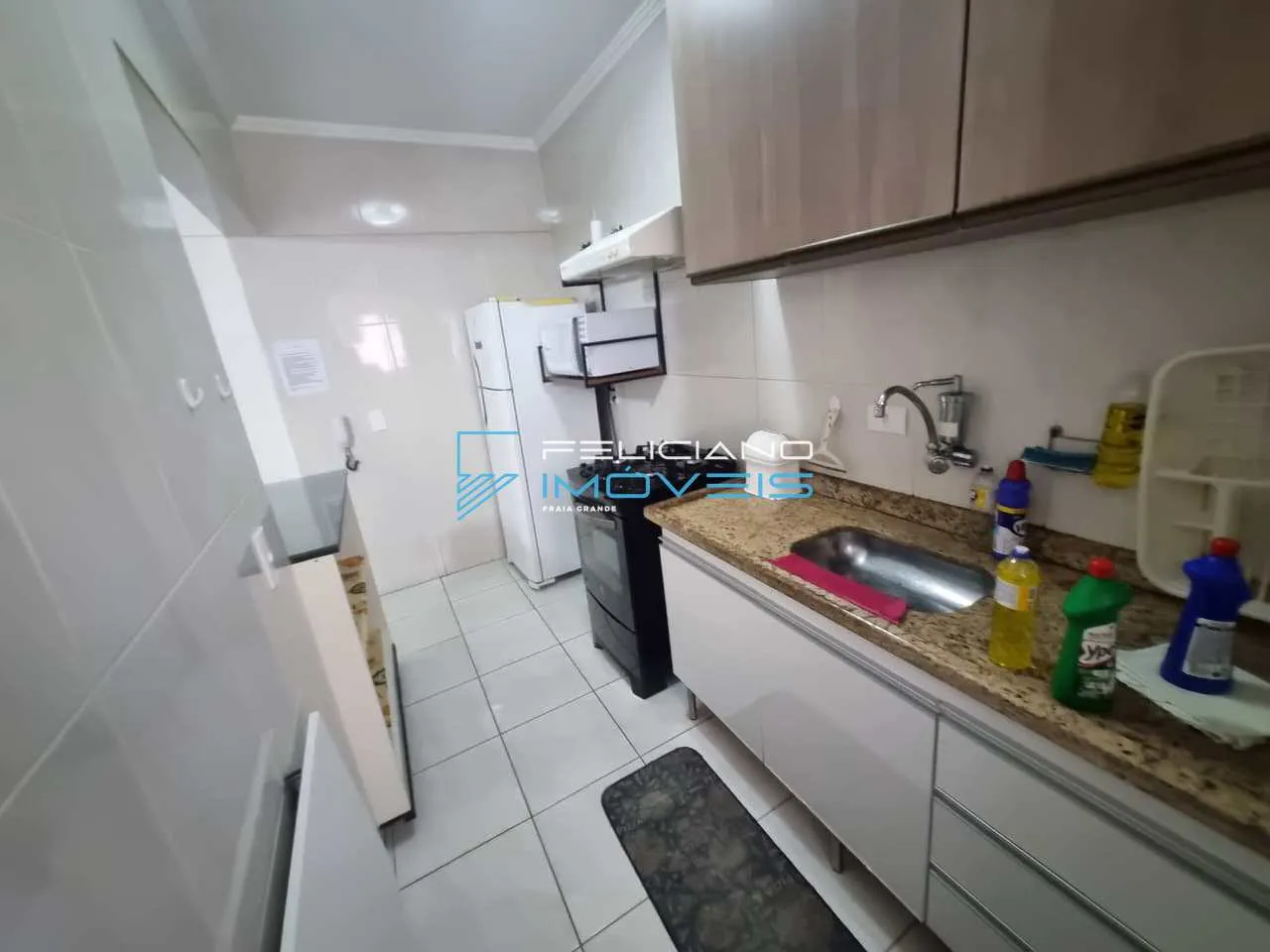 Imagem Apartamento com 1 quarto, Guilhermina, Praia Grande - R$ 355 mil, Cod: 7268