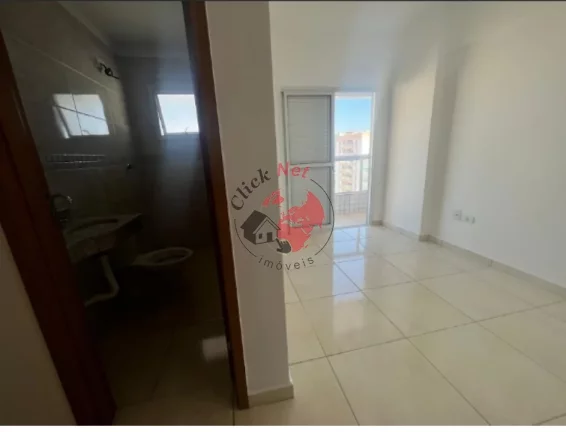 Imagem Apartamento Novo sem uso , a 500m2 da praia ,2 dorm, 2 suíte, varanda Grill, 2 vagas, 74 m2 , bairro Guilhermina,Praia grande