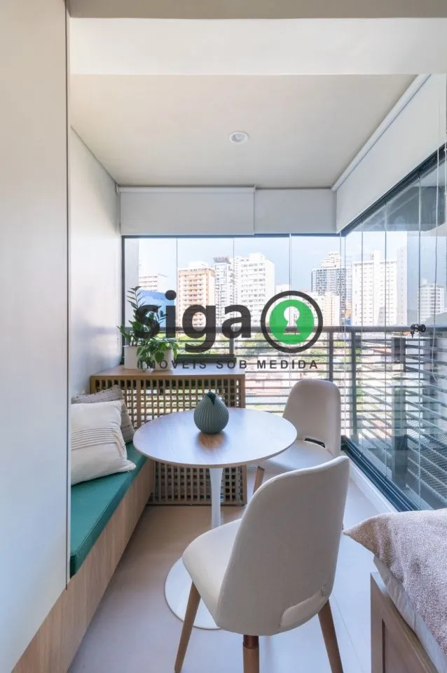Imagem Apartamento Studio para venda no Brooklin mobiliado, São Paulo - SP