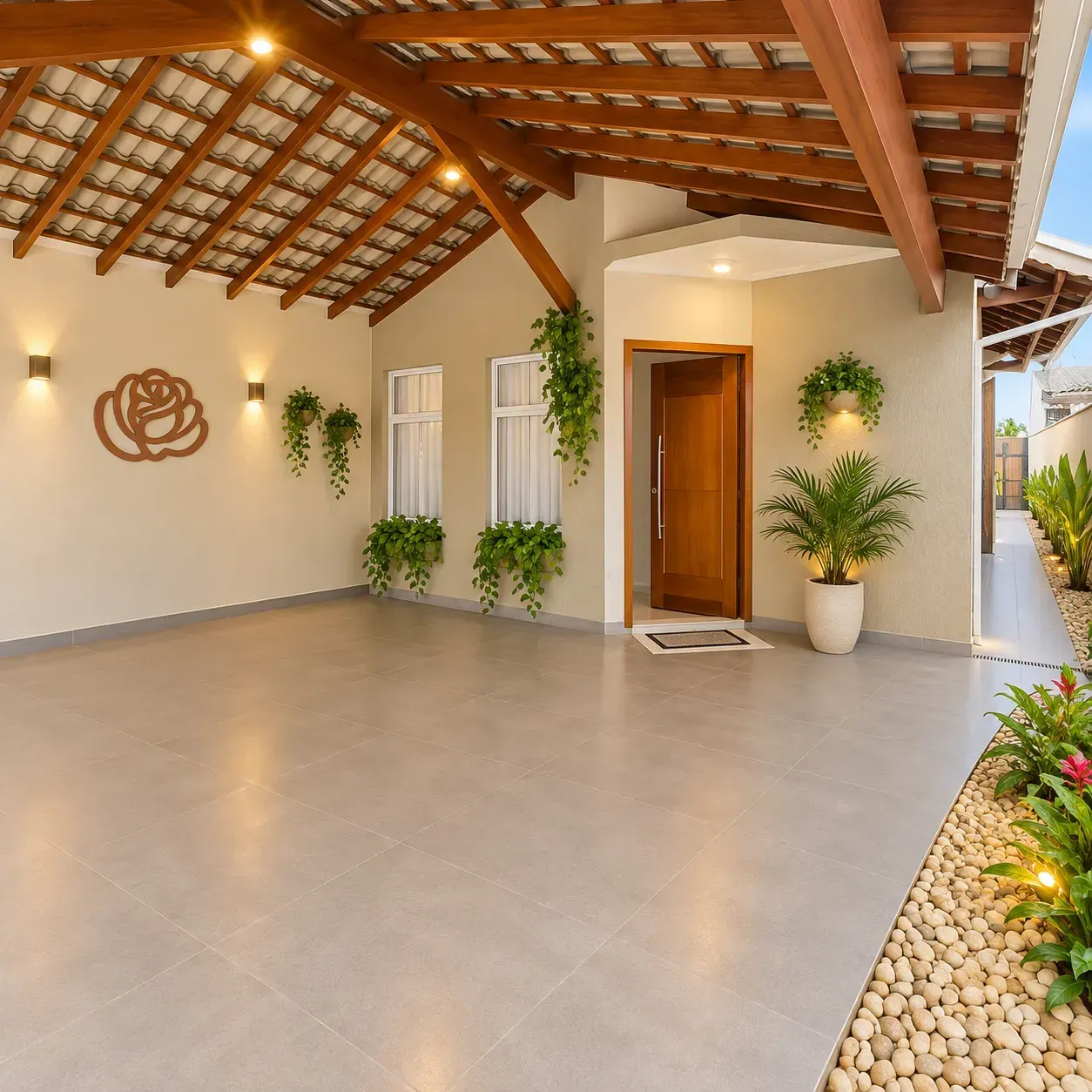 Imagem Casa à venda - Área útil 110 m2 com 3 dormitórios - 2 vagas - Parque Residencial Paraíso - Terra Br