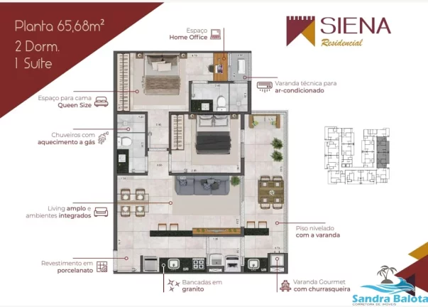 Imagem Lançamento Siena Residencial /Itaguá/Ubatuba