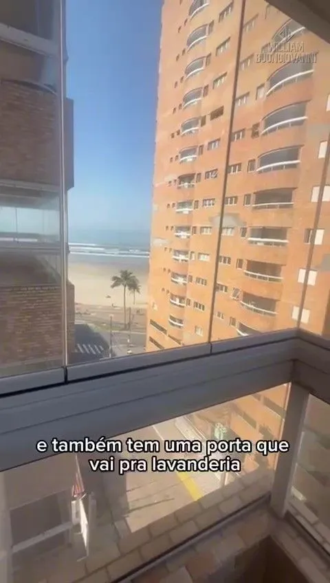 Foto do imóvel Apartamento - 2 Dorms, Suíte, Sacada Envidraçada e Vista Mar - 50m da Praia em Cidade Ocian, Praia Grande - SP