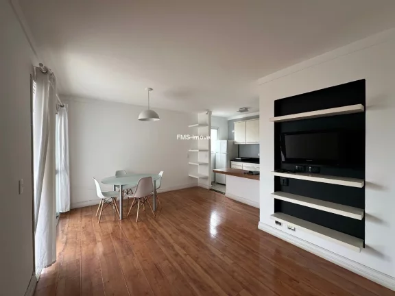 Foto do imóvel Aluguel de Apartamento de 1 Quarto com 1 Vaga na Garagem em Sumarezinho, São Paulo-SP - 48m²