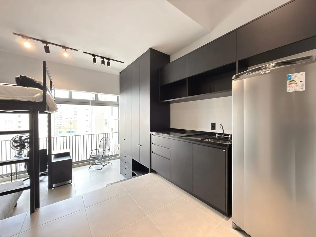 Foto do imóvel Apartamento com 1 Quarto para alugar, 24m² - Perdizes em Rua Bartira, 190 - Perdizes, São Paulo - SP