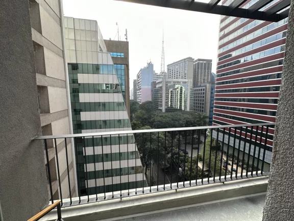 Imagem Apartamento Garden à venda em São Paulo, Cerqueira César, com 1 quarto, 32,07m2