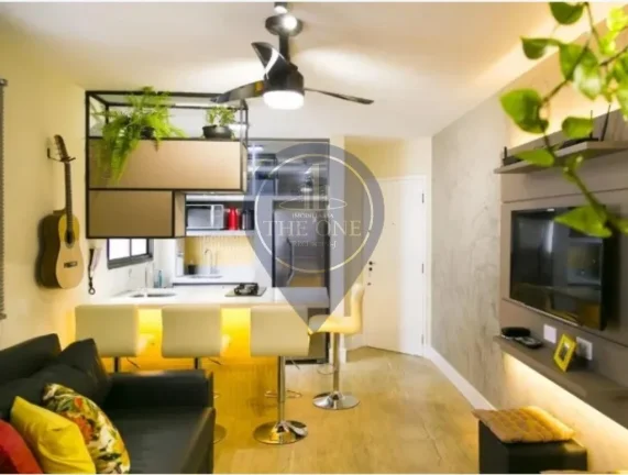 Imagem Imperdível oportunidade: Apartamento à venda em São Paulo-SP, Bela Vista - 1 quarto, 2 salas, 1 banheiro, 1 vaga, 38m².