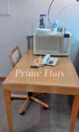 Imagem Flat disponível para venda no Quality Suites Oscar Freire em Pinheiros, com de 32m², 1 dormitório e 1 vaga