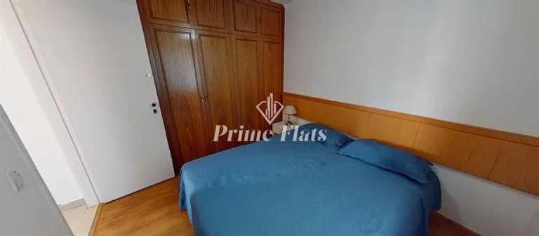 Imagem Flat disponível locação no Saint Thomas Residence Service no Jardim Paulista, com 50m², 2 dormitórios e 1 vaga
