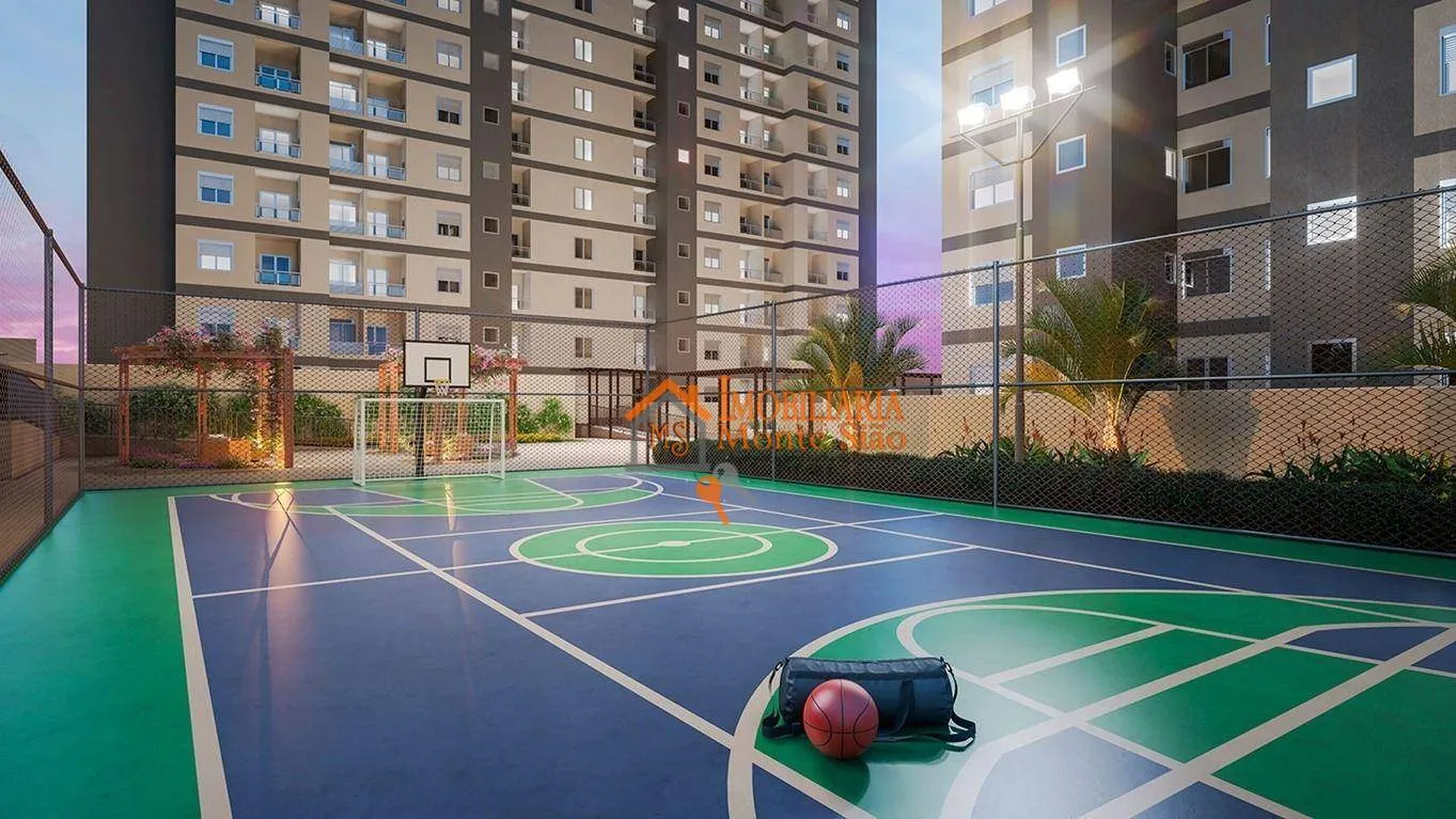 Imagem Apartamento com 2 dormitórios à venda, 51 m² por R$ 510.990,00 - Vila Augusta - Guarulhos/SP