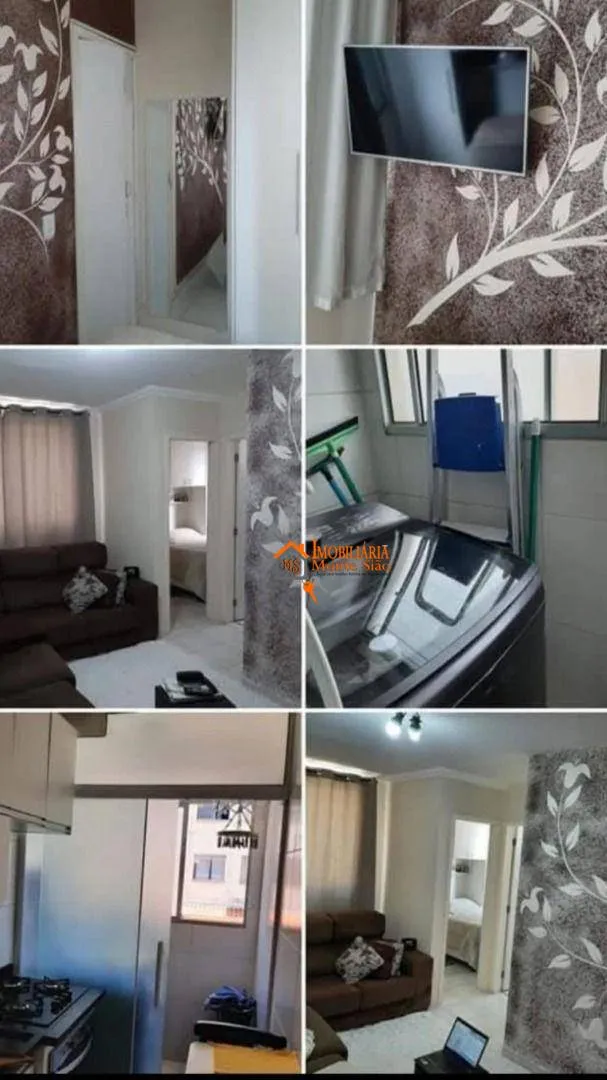 Imagem Apartamento com 2 dormitórios à venda, 53 m² por R$ 250.000,00 - Cidade Parque Alvorada - Guarulhos/SP