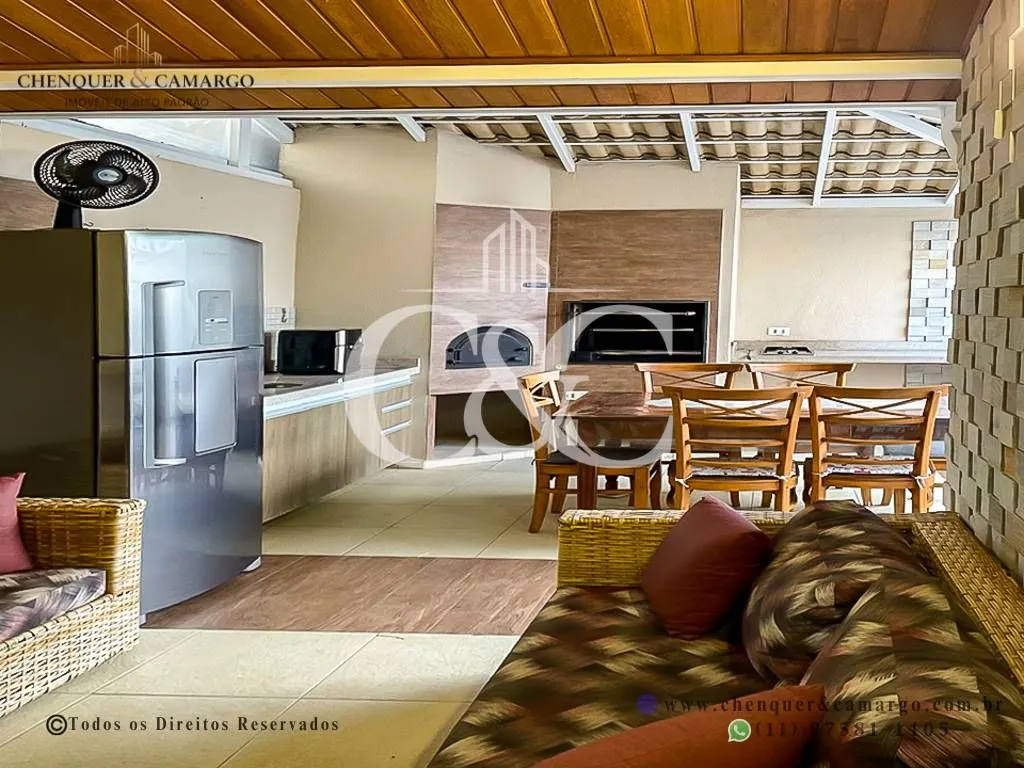 Imagem Casa à venda no Canto da Natureza Jundiaí, 120m², 3 dormitórios e gourmet com forno de pizza