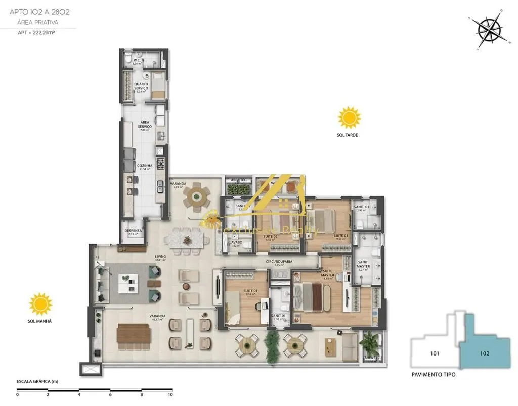 Imagem Apartamento RESIDENCIAL em Salvador - Bahia, Pituba