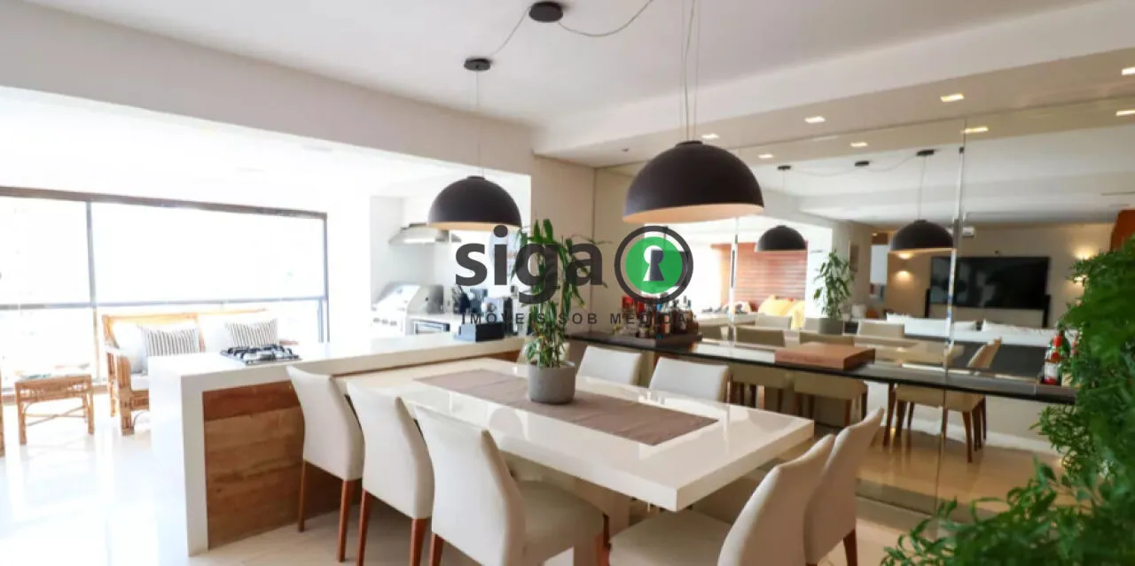 Imagem Apartamento à venda com 210m², 2 quartos e 4 vagas na Chácara Santo Antônio
