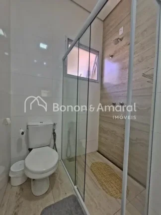 Imagem Casa térrea à venda em condomínio em Paulínia, com projeto moderno, pé-direito duplo na área s...