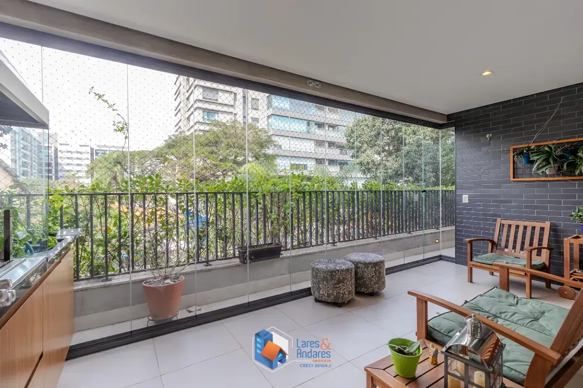 Imagem Apartamento para venda em Campo Belo com 3 quartos, sendo 3 suítes, 138m²