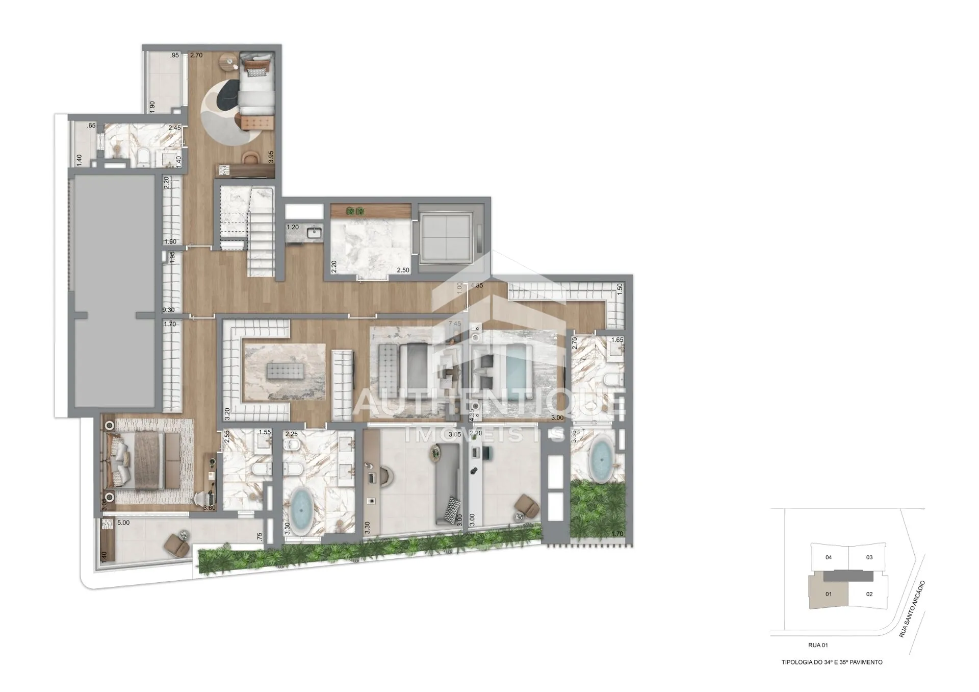 Imagem Casa Eden by YOO Brooklin - Apartamento à venda no bairro Brooklin - São Paulo/SP, Zona Sul