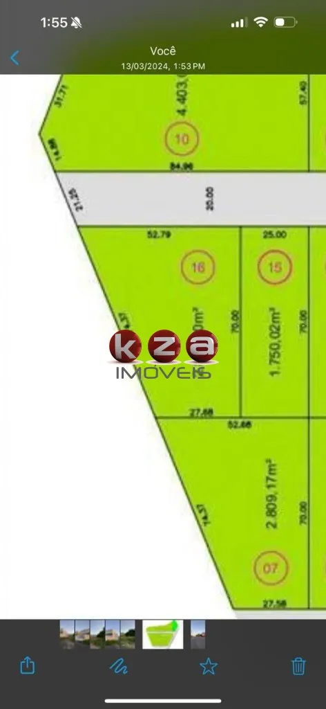 Imagem Terreno Industrial de 2.816m² à venda no Éden, Sorocaba-SP: sua oportunidade de investimento na região!