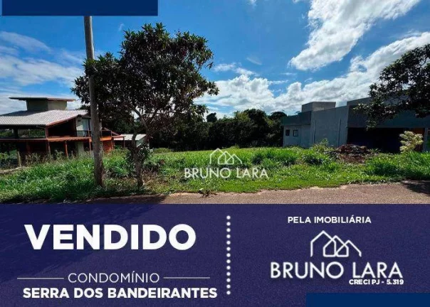 Terreno à venda, 1000 m² por R$ 265.000,00 - Condomínio Serra dos Bandeirantes - Mário Campos/MG