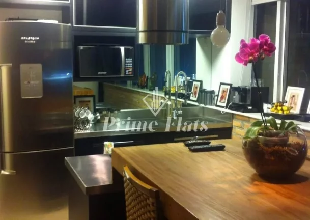 Foto do imóvel Flat disponível para venda no Dalí NYC Berrini Residence no Brooklin, com 40m², 1 dormitório e 1 vaga em Rua Sansão Alves dos Santos