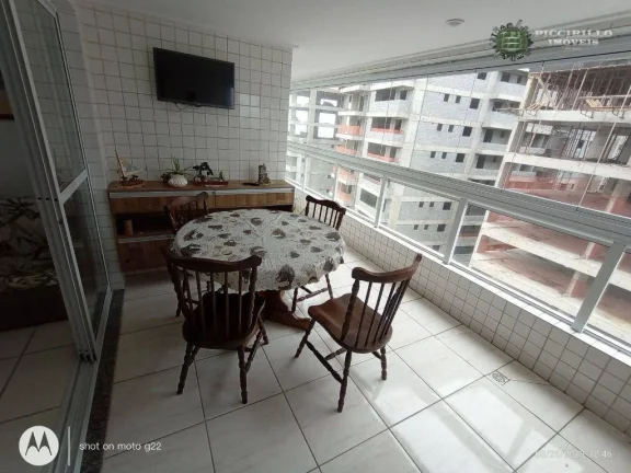 Imagem Apartamento com 3 dormitórios à venda, 128 m² por R$ 1.150.000,00 - Vila Guilhermina - Praia Grande/SP