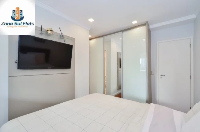 Imagem Apartamento à Venda Em Santo Amaro Com 2 Dormitórios Sendo 1 Suíte e 2 Vagas