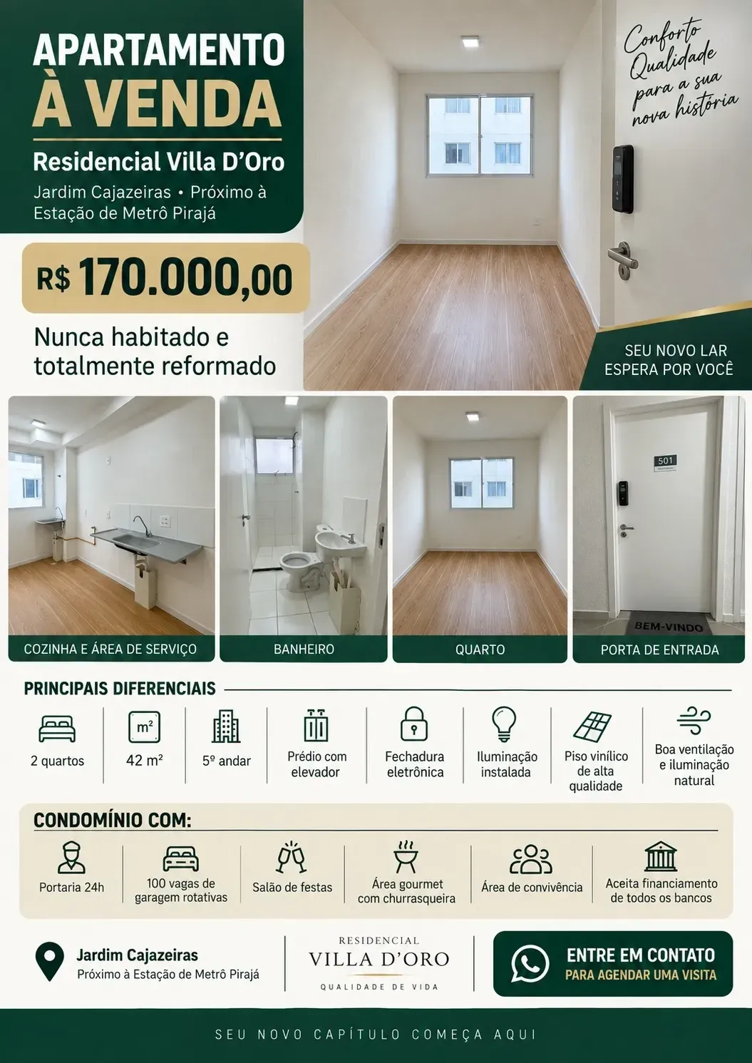 Imagem Apartamento com 2 Quartos à Venda, 42 m² em Granjas Rurais Presidente Vargas - Salvador