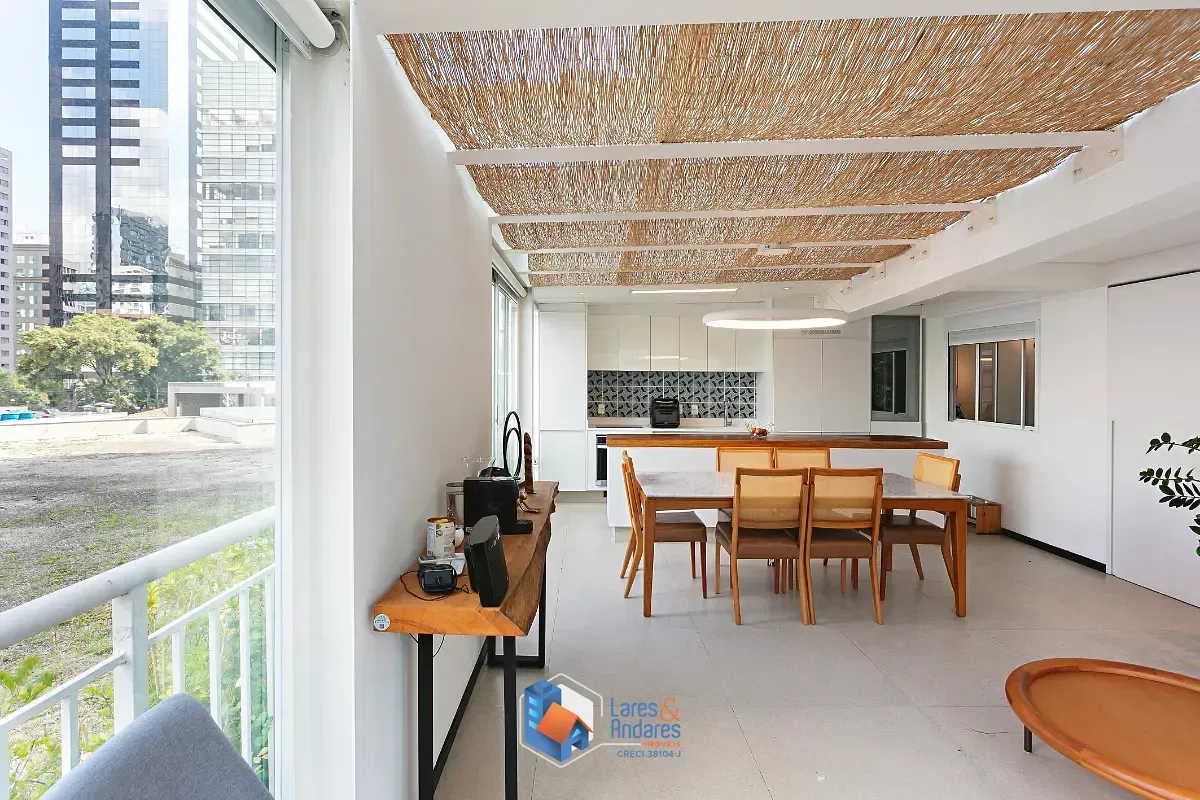 Imagem Apartamento garden para venda em Vila Nova Conceição com 2 quartos, sendo 1 suíte, 155m²