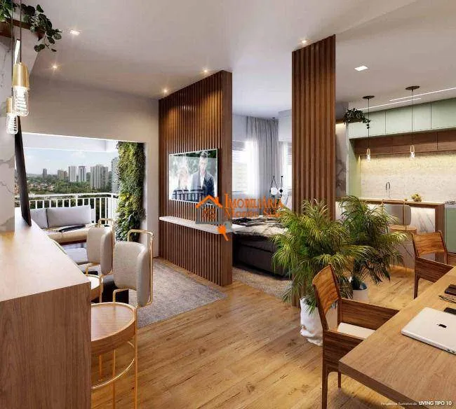 Foto do imóvel Apartamento com 1 dormitório à venda, 40 m² por R$ 413.490 - Picanco - Guarulhos/SP