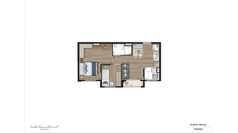 Imagem Apartamento com 2 Quartos à Venda, 44 m² em Barra Funda - São Paulo