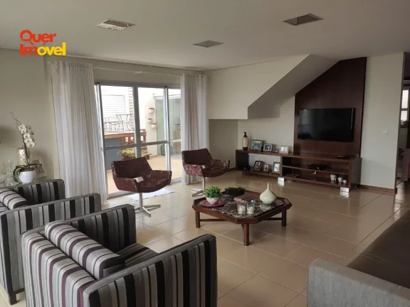Imagem Cobertura de luxo no Jardim Botânico em Ribeirão Preto-SP 4 quartos, 4 suítes, 6 banheiros 267,00 m² Quer Imóvel Negócios Imobiliários