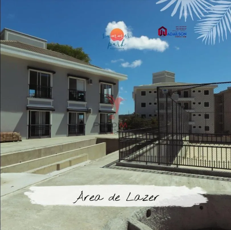 Imagem Apartamentos em Floripa SC com 2 Dormitórios - Summer Park Residence a partir R$ 409.780