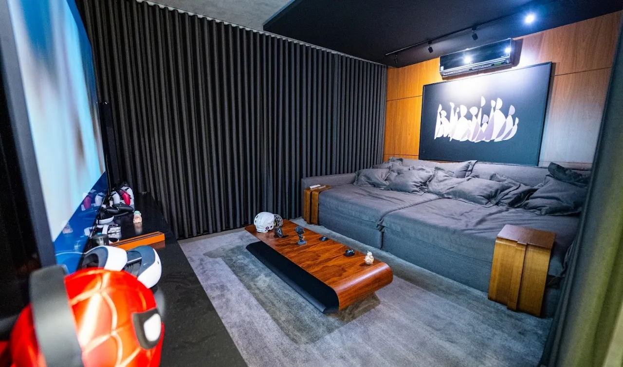 Imagem Magnífica casa à venda em Alphaville Nova Esplanada, Votorantim-SP: 3 quartos, 3 suítes, 2 salas, 4 banheiros, 4 vagas - 414,93 m².