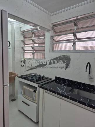 Imagem Apartamento em Santos, na orla da praia 1 dormitório