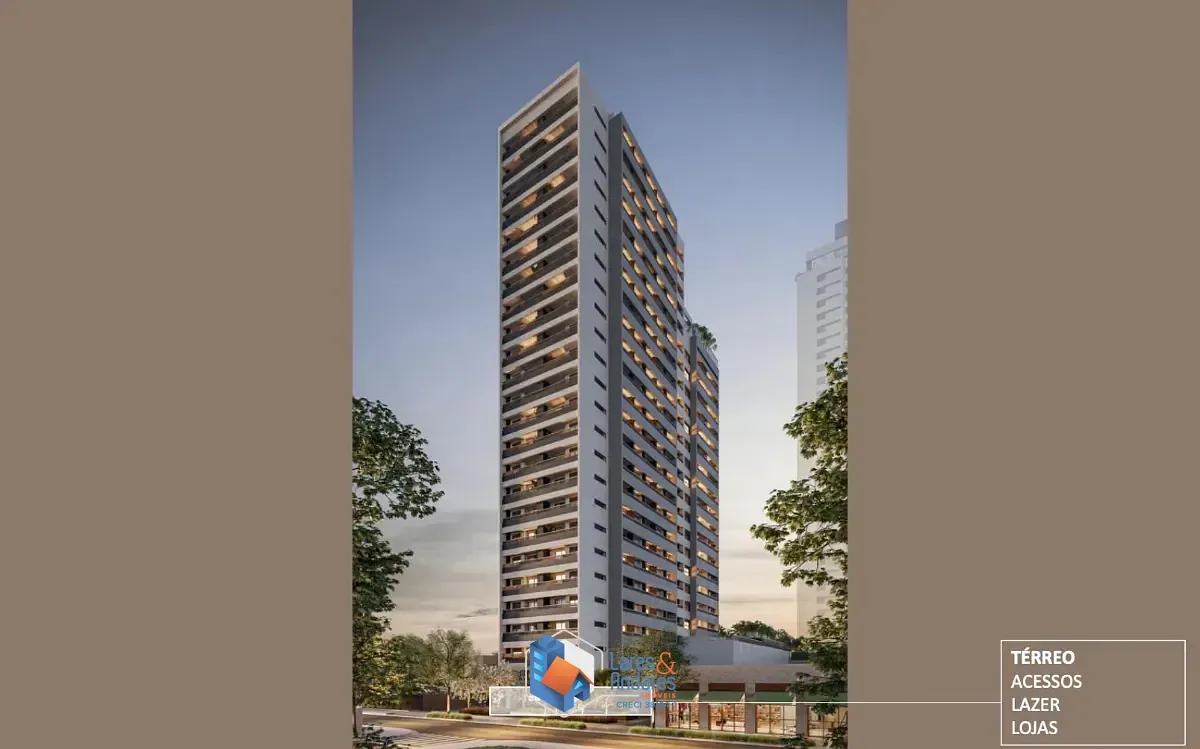 Foto do imóvel Apartamento para venda em Cidade Monções com 1 quarto, sendo 1 suíte, 33m² em Rua Flórida