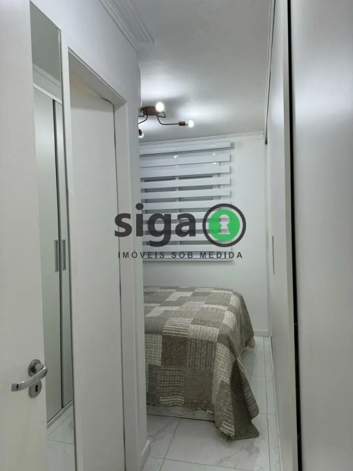 Imagem Apartamento á venda 60m² com 2 dormitórios sendo 1 suíte, localizado na Chácara Santo Antônio/SP