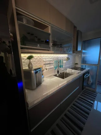 Imagem Apartamento Novo, Mobiliado e Automatizado 2 Dormitorios sendo 1 Suite