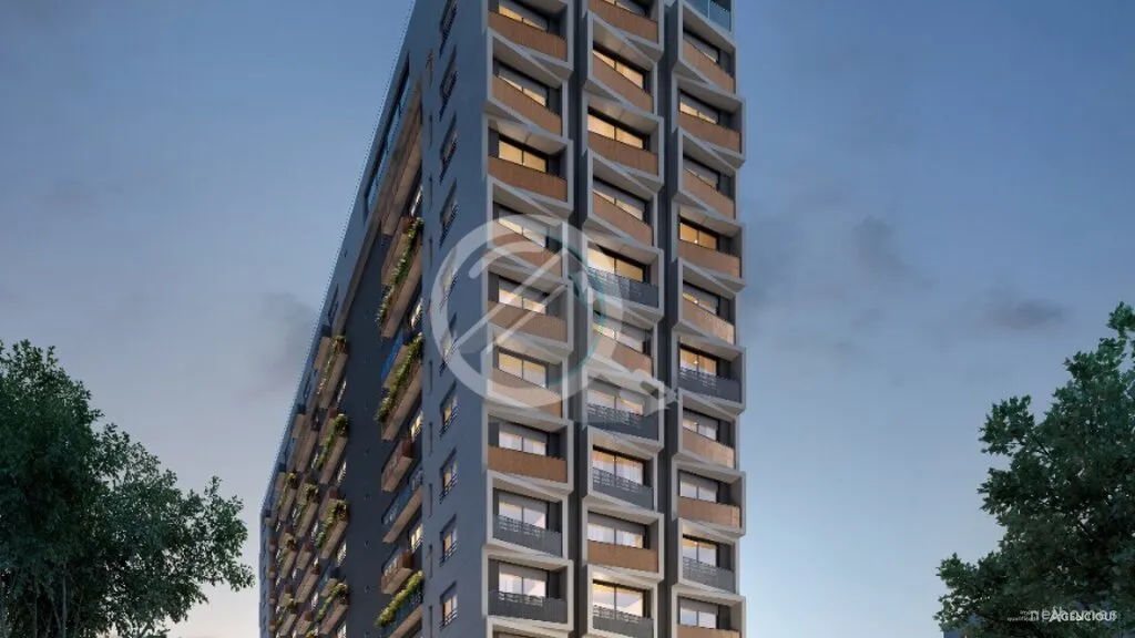 Imagem Apartamento em construção do tipo Estudio que conta com aproximadamente 27m² de área privativa. ...