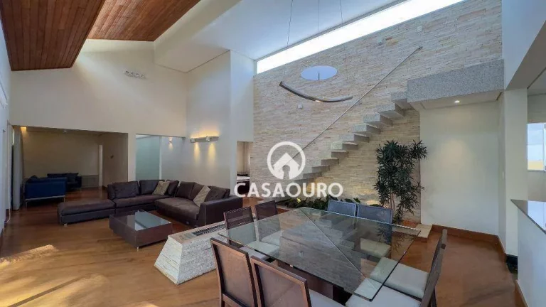Imagem Casa com 4 suítes à venda, 397 m² por R$ 3.499.000,00 - Alphaville - Lagoa dos Ingleses - Nova Lima/MG