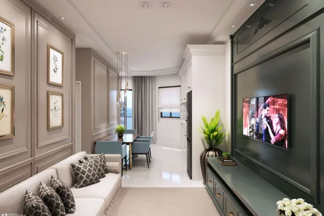 Imagem Apartamento à Venda no GRAN VITTORIA RESIDENZIALE em Itapema, Morretes, com 2 quartos, 67,57m2