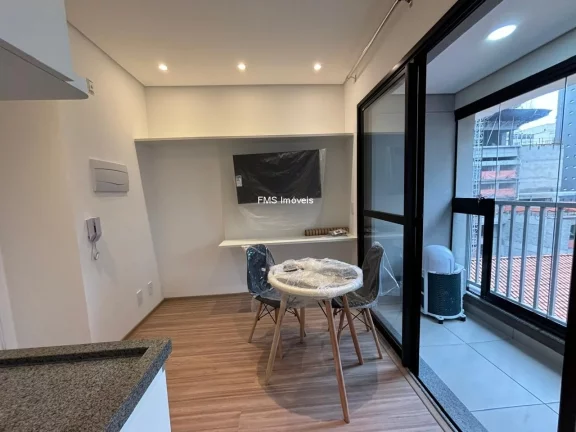 Imagem Apartamento para venda em São Paulo-SP, Pinheiros: 1 quarto, 1 sala, 1 banheiro, 24m² de área.