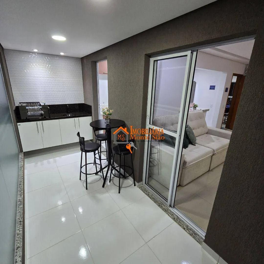 Imagem Apartamento com 2 dormitórios à venda, 59 m² por R$ 470.000 - Vila Nova Bonsucesso - Guarulhos/SP
