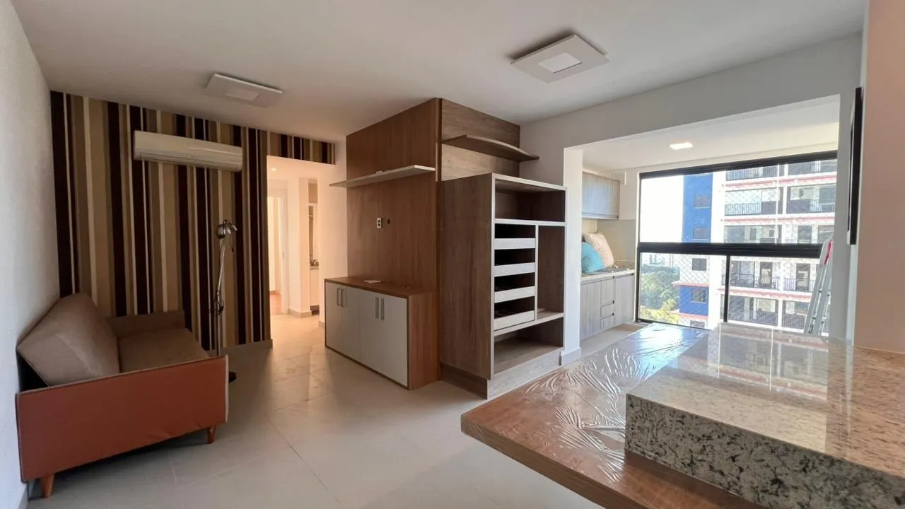 Imagem Apartamento Moderno de 67 m² com Suíte, Sacada Gourmet, Vista para o Pôr do Sol e 2 Vagas no Biarritz Campolim
