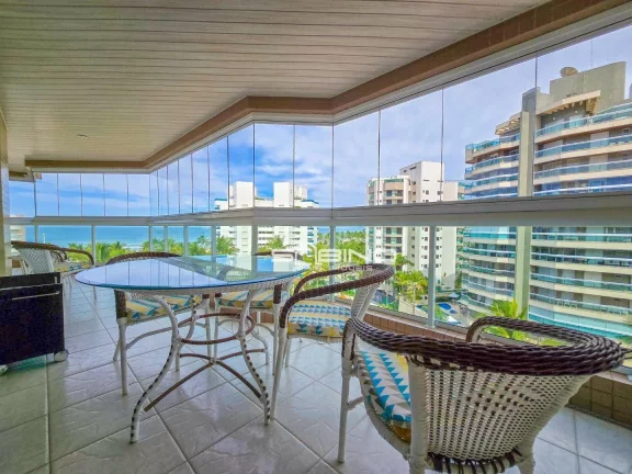 Imagem Apartamento Pé na Areia à venda com 3 Dormitórios 1 Suíte 113m², 2 vagas - Riviera de São Lourenço, Bertioga SP.
