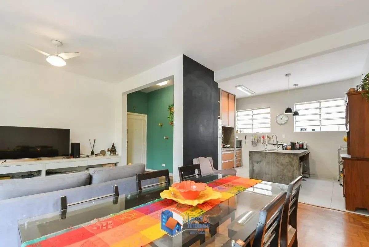 Imagem Apartamento para venda em Paraíso com 3 quartos, sendo 1 suíte, 124m²