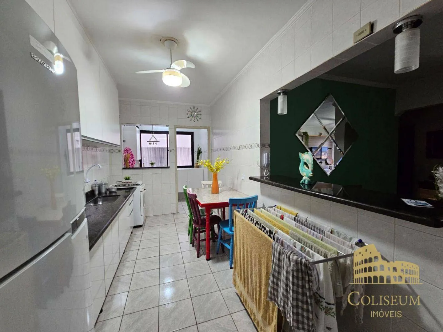Imagem Apartamento com 2 dormitórios à venda, 87 m² por R$ 455.000,00 - Vila Assunção - Praia Grande/SP